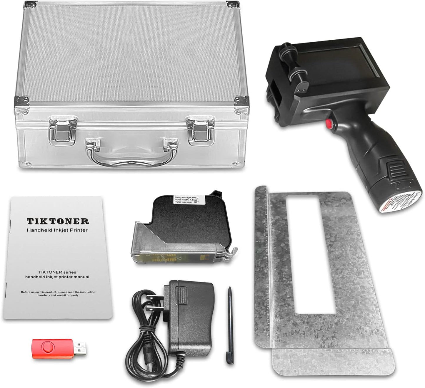 TIKTONER 127T2 Imprimante à Jet d'encre Portable