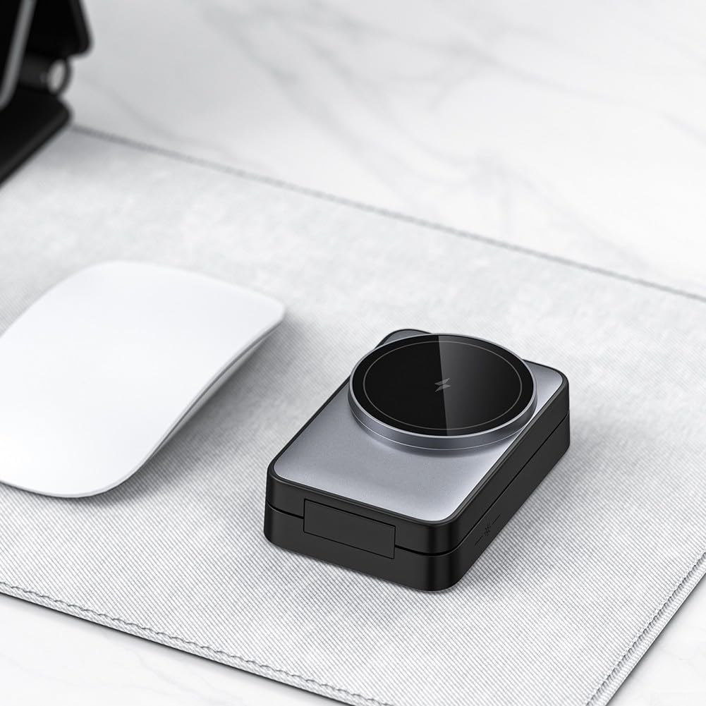 Support de charge magnétique sans fil 3 en 1 pour iPhone Station de charge rapide