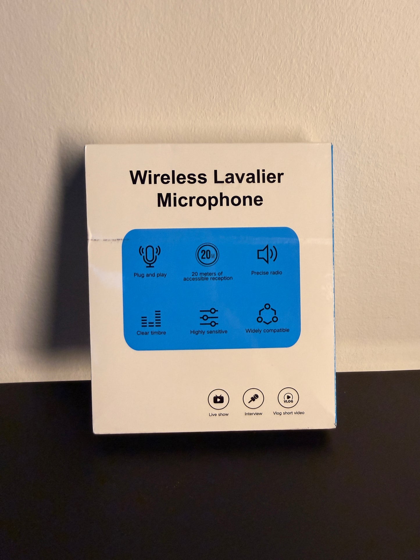 🎤 Micro Cravate Sans Fil – Qualité Pro en 1 Clic