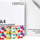 Papier Thermique à Séchage Rapide A4 pour Imprimante Portable