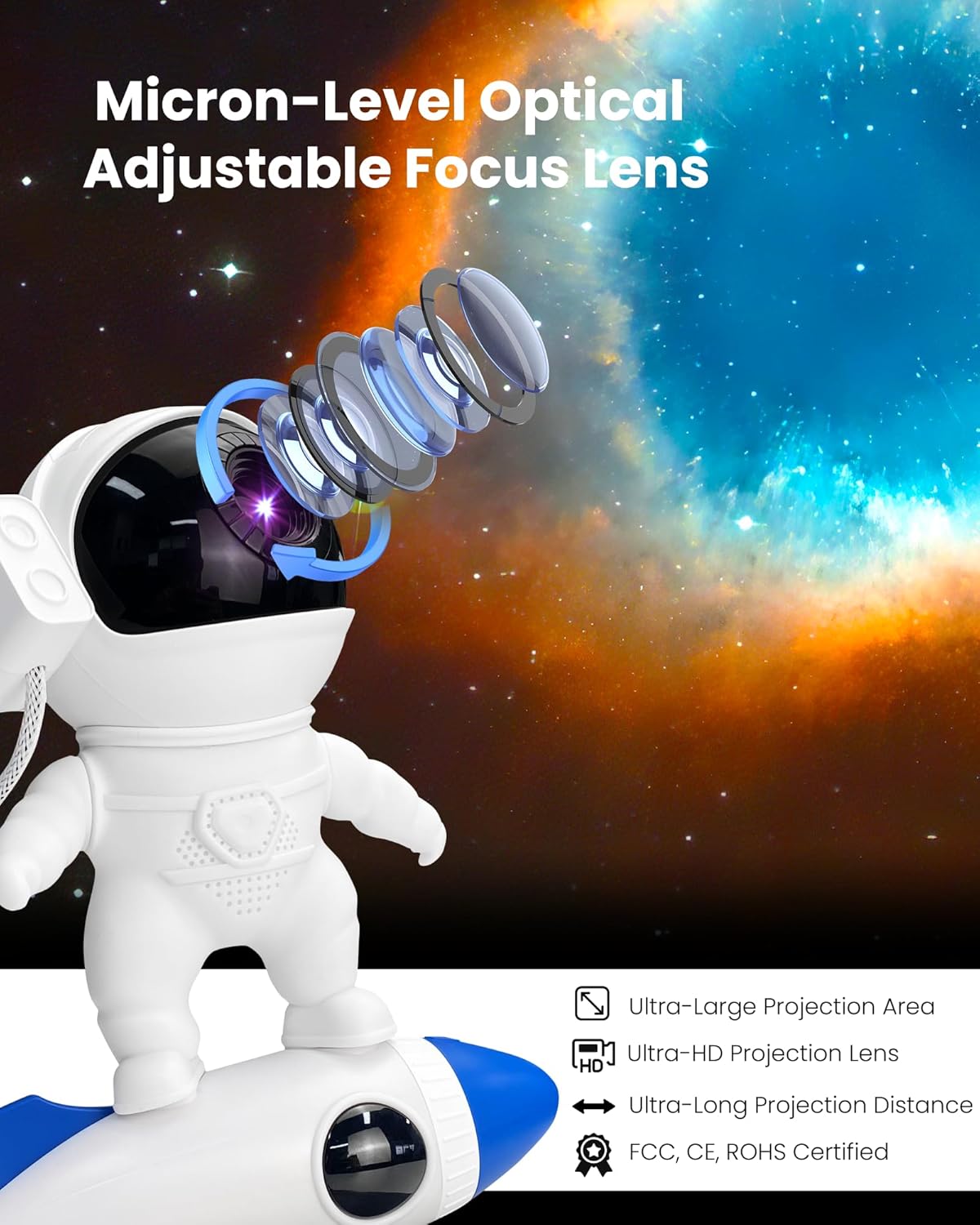 Projecteur Astronaute Ciel Etoile