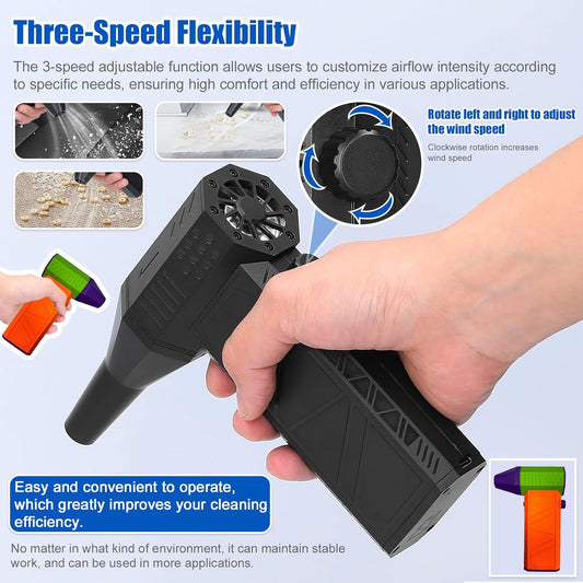 Irfora Ventilateur portatif X6 Jet Fan