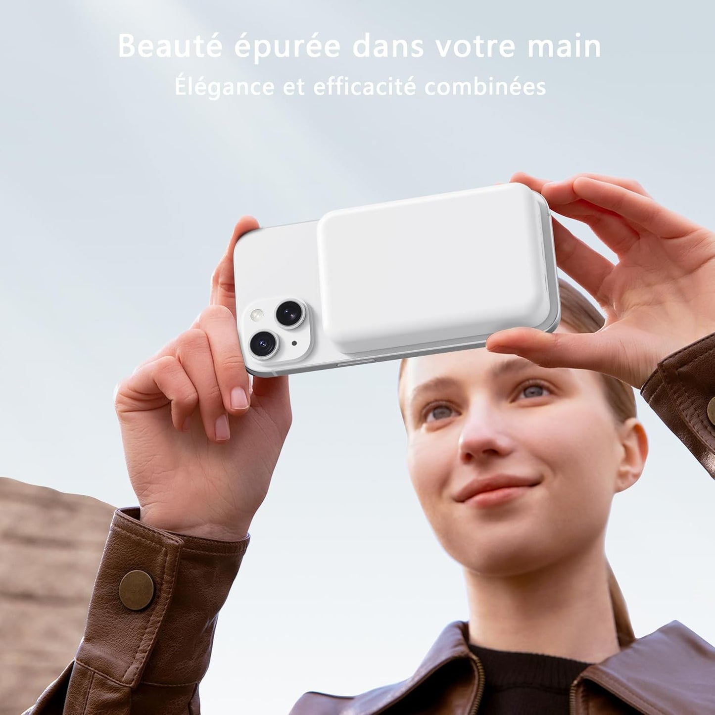 Batterie Externe for Magsafe sans Fil iPhone