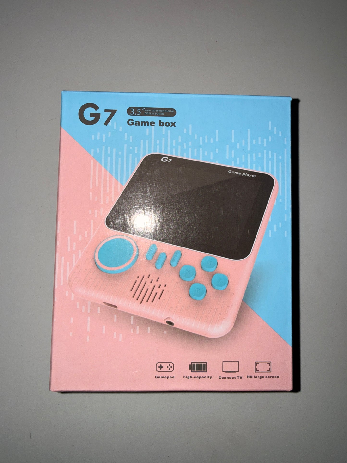 🎮 Console Portable Rétro G7 – +500 Jeux Intégrés