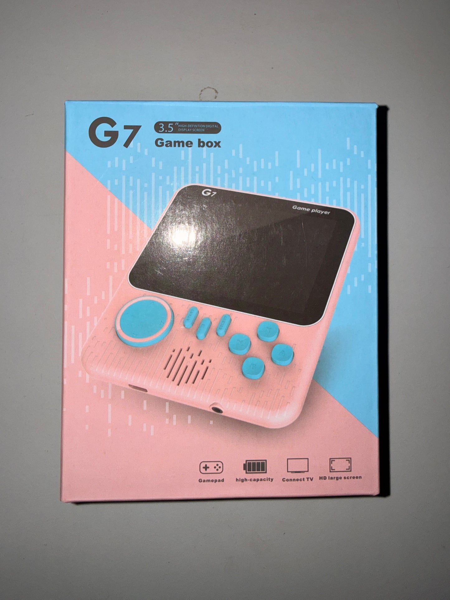 🎮 Console Portable Rétro G7 – +500 Jeux Intégrés