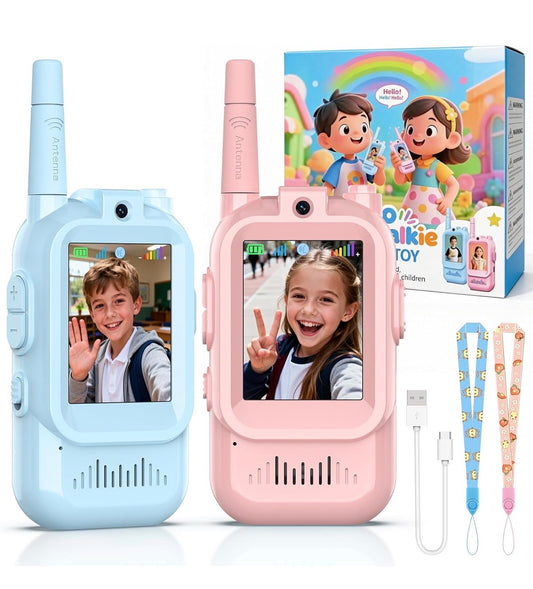 Talkie-Walkie Vidéo Enfant – Communication Fun & Sécurisée